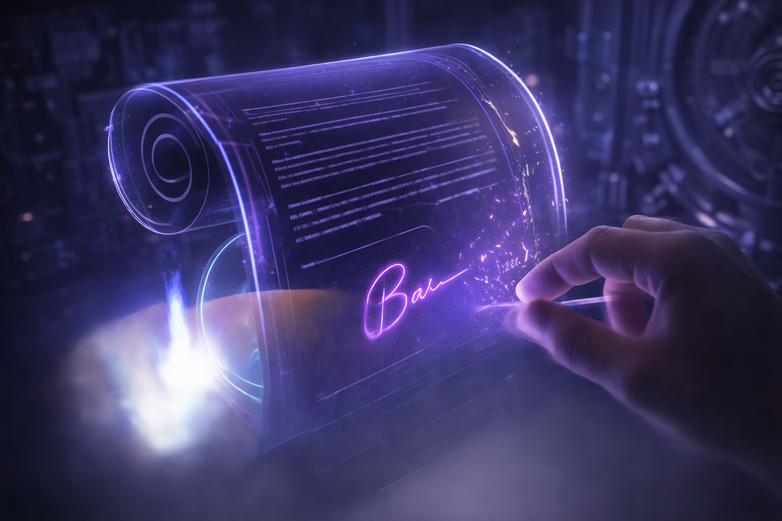 Interface Gaz - Frais de Gaz & Signature
